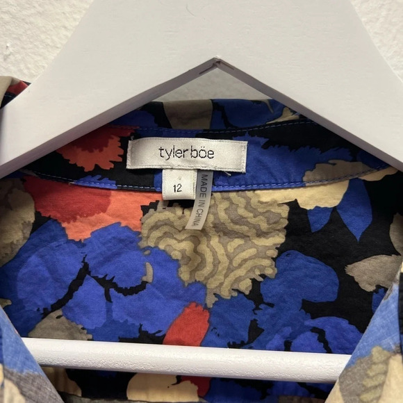 Tyler Boe 100% Cotton Button Up Top - Picture 3 of 7